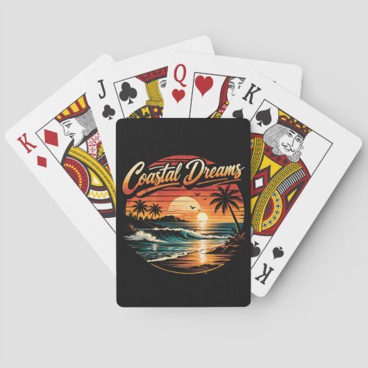 Jeu De Cartes Rêves Côtiers (dos)