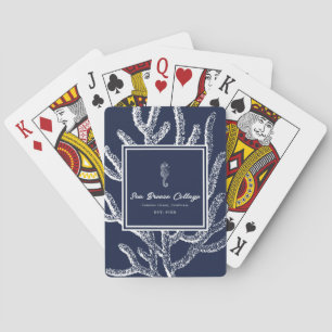 Jeu De Cartes Rêves marins : Cheval de mer et Corail bleu et bla