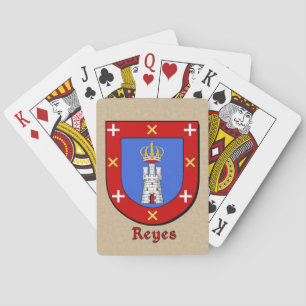 Jeu De Cartes Reyes Bouclier héraldique