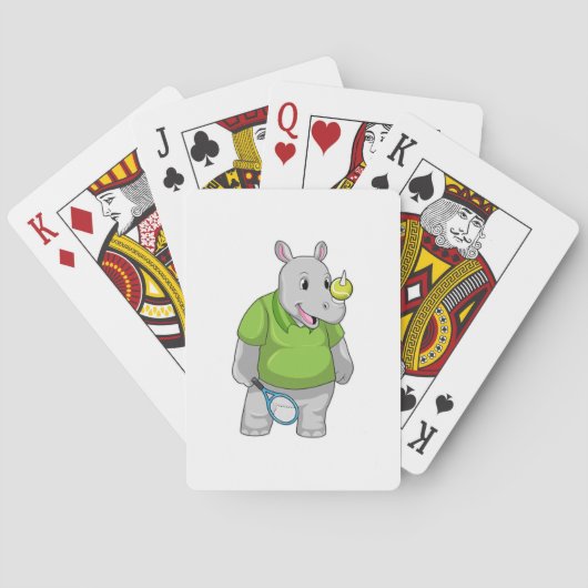 Jeu De Cartes Rhino at tennis (dos)
