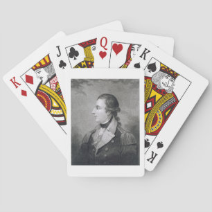 Jeu De Cartes Richard Montgomery (1736-1775) gravé par E. Macken