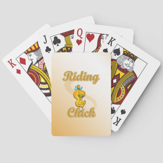 Jeu De Cartes Riding Chick (dos)