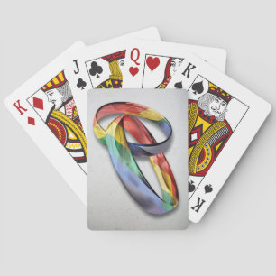 Jeu De Cartes Rings de Rainbow Wedding pour l'Equality