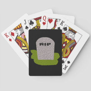 Jeu De Cartes RIP Tombstone Jouer aux cartes