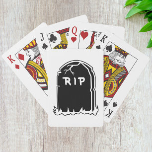 Jeu De Cartes RIP Tombstone Jouer aux cartes
