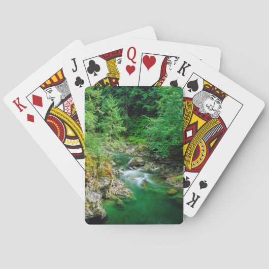 Jeu De Cartes Rivière Little Qualicum (dos)