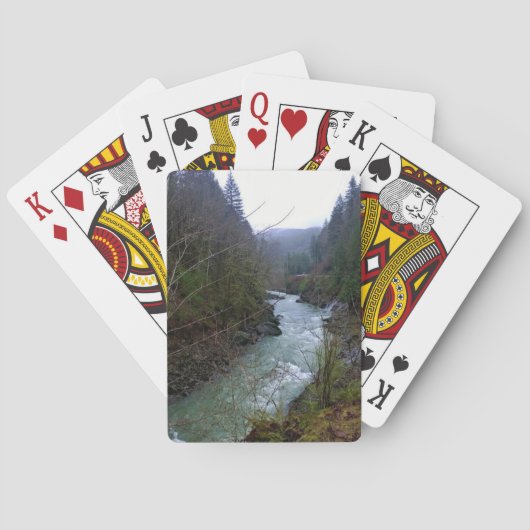 Jeu De Cartes Rivière Wilson, OR (dos)