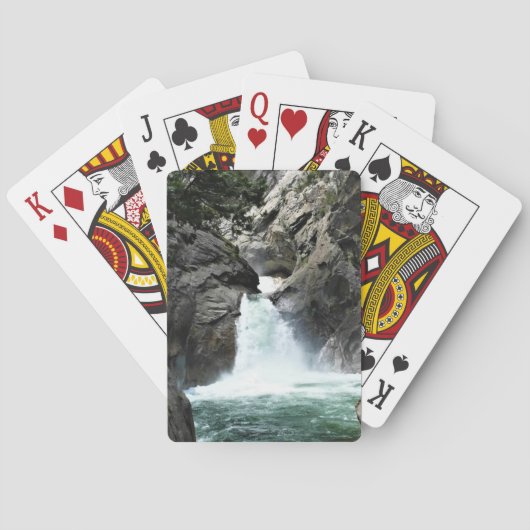 Jeu De Cartes Roaring River Falls, King's Canyon, CA (dos)