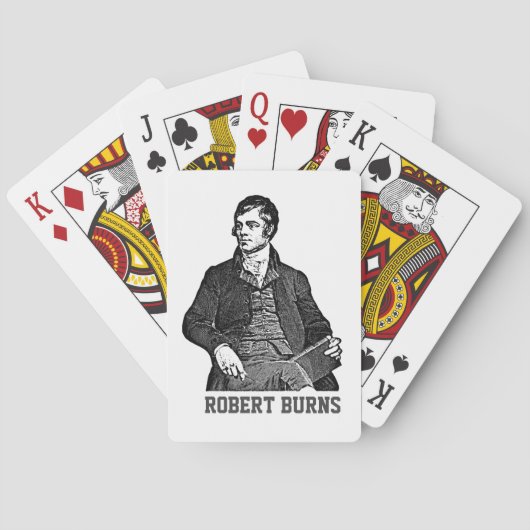 Jeu De Cartes Robert Burns (dos)