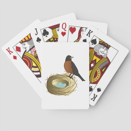 Jeu De Cartes Robin sur le nid (dos)