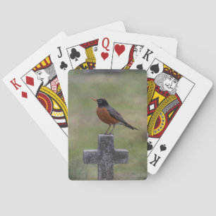 Jeu De Cartes Robin sur une croix