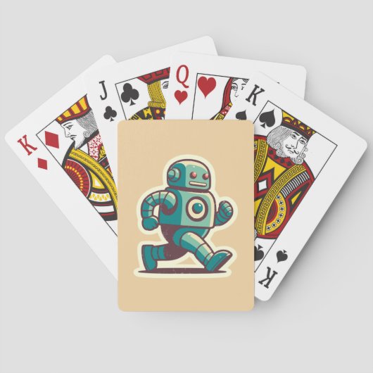 Jeu De Cartes Robot Runner (dos)