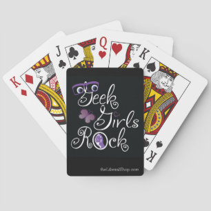 Jeu De Cartes Roche de filles de geek