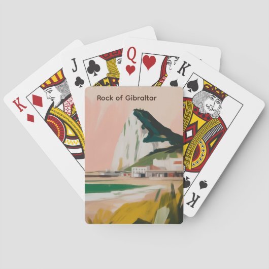 Jeu De Cartes Rocher de Gibraltar (dos)