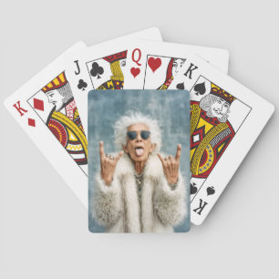 Jeu De Cartes Rocher sur dans le style