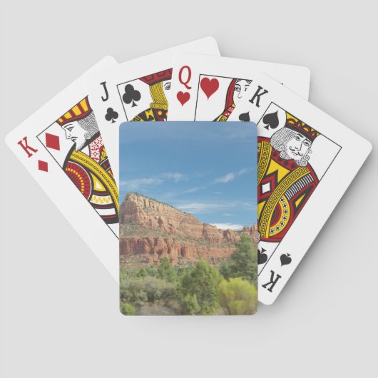 Jeu De Cartes Roches rouges à Sedona (dos)