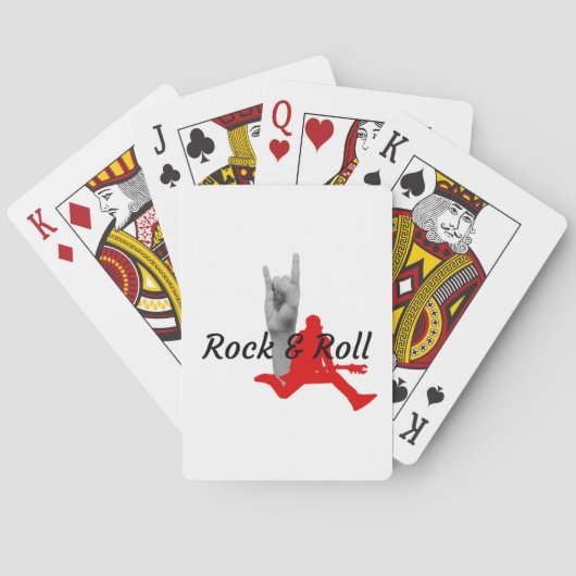 Jeu De Cartes Rock And Roll (dos)