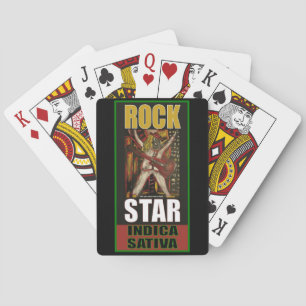JEU DE CARTES ROCK STAR INDICA SATIVA