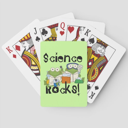 Jeu De Cartes Rocks de la science des grenouilles (dos)