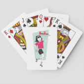 Jeu De Cartes Roller Skates Witress Jouer Cartes (dos)