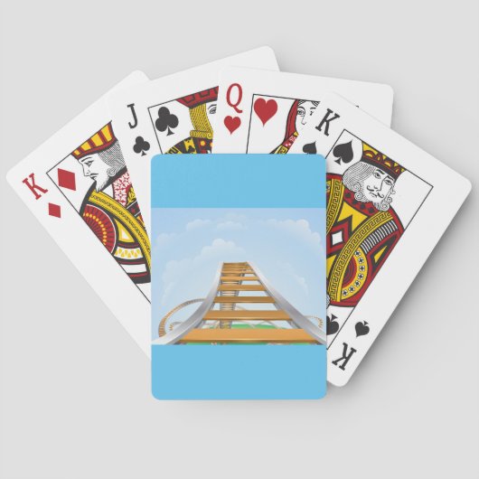 Jeu De Cartes Rollercoaster (dos)