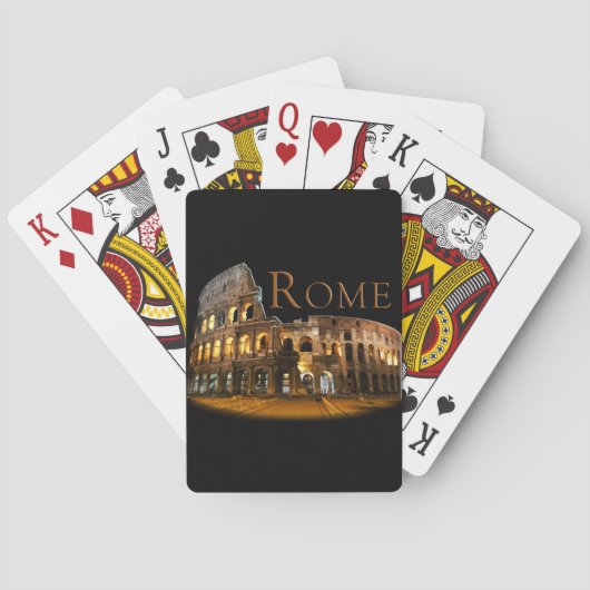 Jeu De Cartes Rome : Le Colisée (dos)
