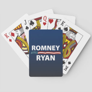 Jeu De Cartes Romney Ryan Stars et Stripes