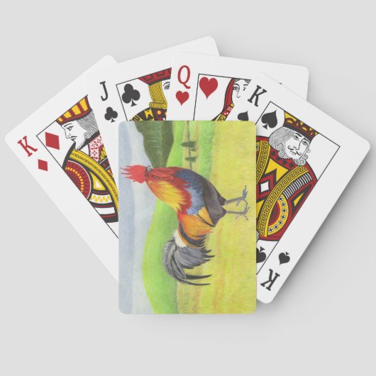 Jeu De Cartes Rooster (dos)