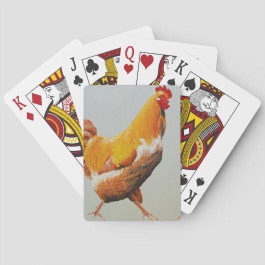 Jeu De Cartes Rooster (dos)