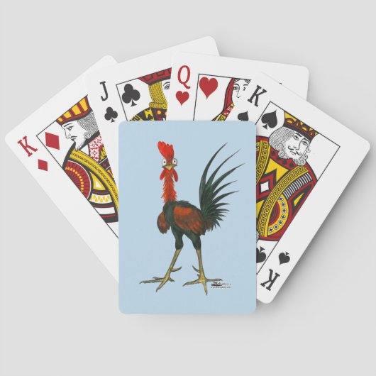 Jeu De Cartes Rooster fou (dos)