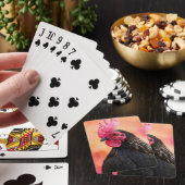 Jeu De Cartes Rooster Portrait (In Situ)