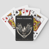 Jeu De Cartes Rooster RevolutionWear : Défendre le système (dos)