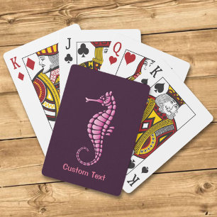 Jeu De Cartes Rose de Seahorse