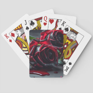 Jeu De Cartes Rose gothique
