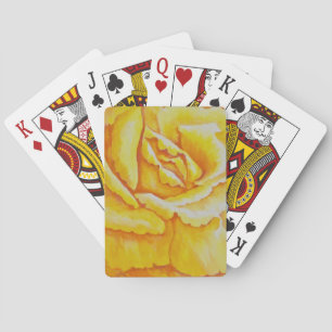 Jeu De Cartes Rose jaune