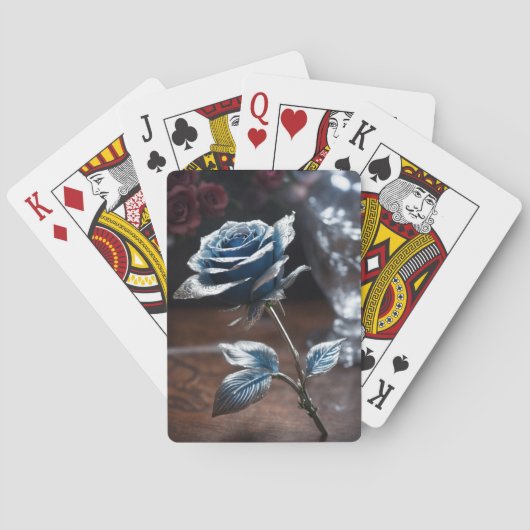 Jeu De Cartes Rose Royale : Jouer aux cartes (dos)