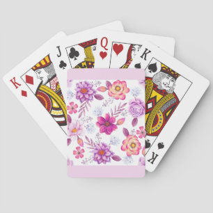 Jeu De Cartes Rose violette