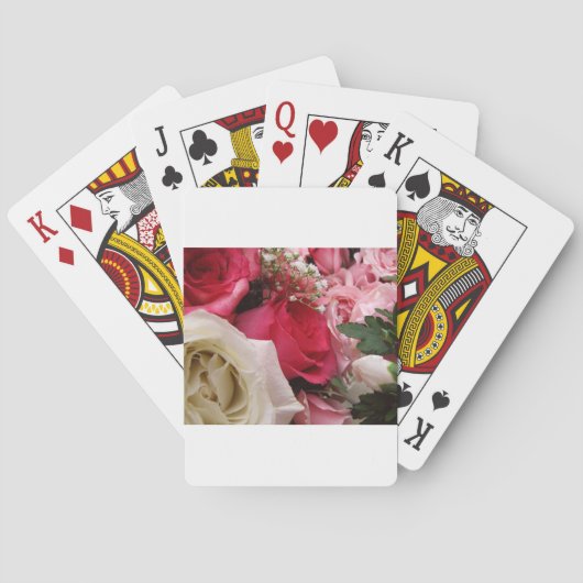 Jeu De Cartes Roses (dos)