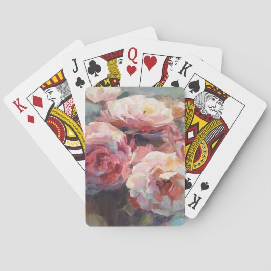 Jeu De Cartes Roses de rose sauvage (dos)