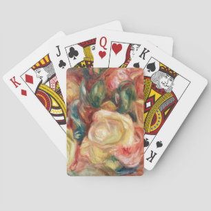 Jeu De Cartes Roses par Pierre-Auguste Renoir