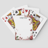 Jeu De Cartes Roses rouges (dos)