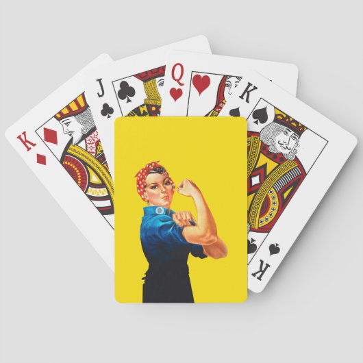 Jeu De Cartes Rosie The Riveter (dos)