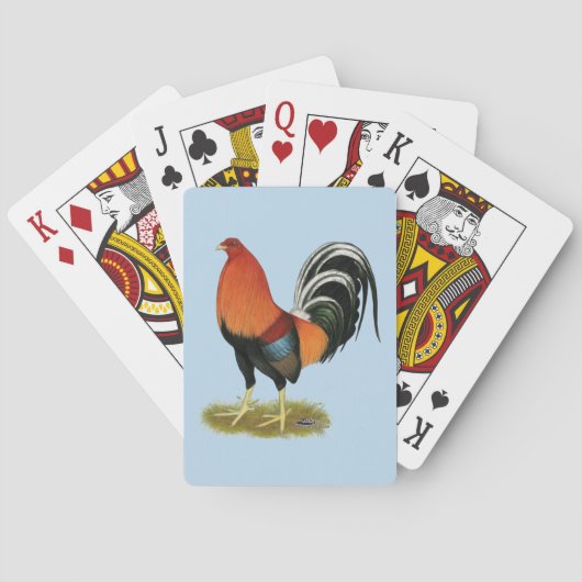 Jeu De Cartes Roster de Gamecock Wheaten (dos)