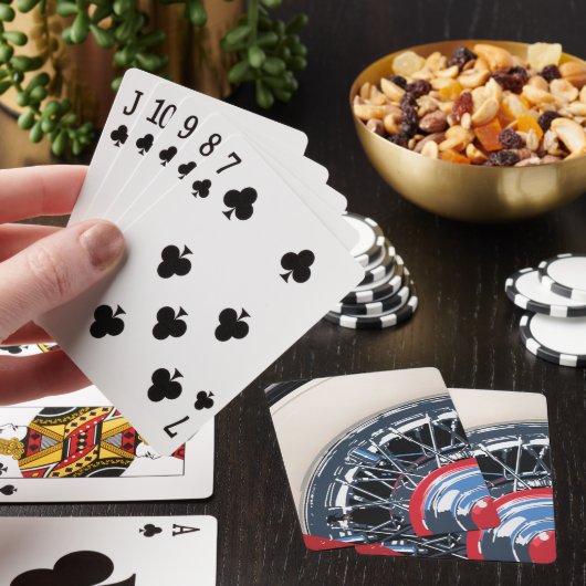 Jeu De Cartes Roue (In Situ)