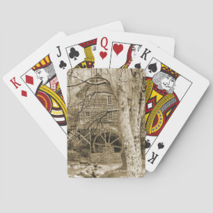 Jeu De Cartes Roue vintage