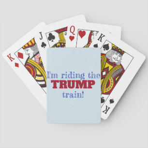 Jeu De Cartes Rouler dans le train TRUMP !