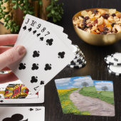 Jeu De Cartes Route de terre et arbre (In Situ)