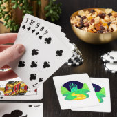Jeu De Cartes route en brique jaune (In Situ)