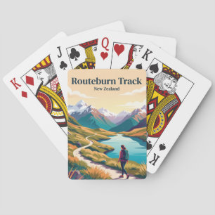 Jeu De Cartes Routeburn Track Nouvelle-Zélande