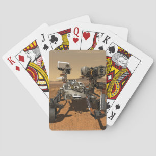 Jeu De Cartes Rover De La Persévérance Qui Fonctionne Sur La Sur
